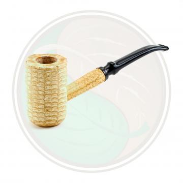 Corn Cob 5th Avenue Diplomat Smoking Pipe for Whole Leaf Tobacco Roll Your Own Leaf Only